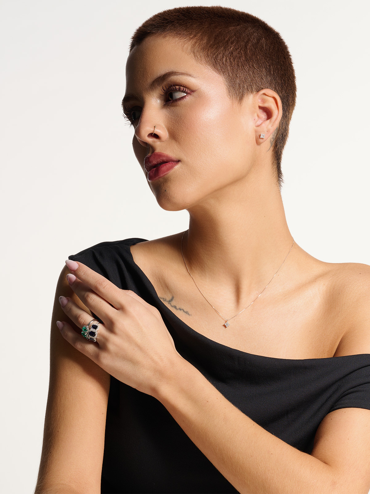 Fio Foco de Luz em Diamantes