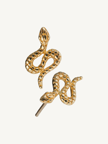 BRINCOS COBRA DIFERENTES OURO 9K