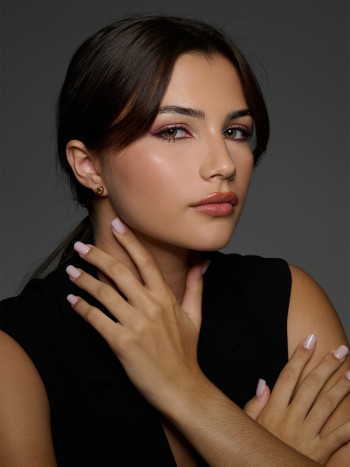 BRINCOS BOLA NÓ OURO 9K