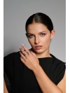 ANEL RAIZES PRATA DIFERENTE ELEGANTE VISTOSO
