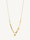 COLAR SOL DIFERENTE CHAMATIVO ELEGANTE PRATA DOURDA