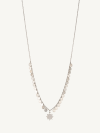 COLAR SOL ELEGANTE CHAMATIVO PRATA DOURADA