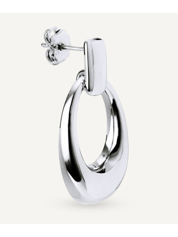 BRINCOS ARGOLA CLÁSSICO ELEGANTE BANHO OURO 18K